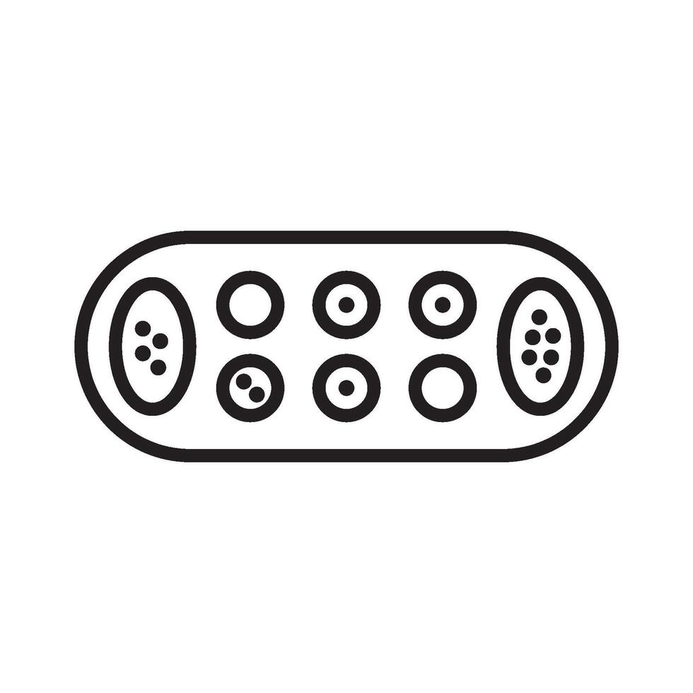 mancala icon symbol vector