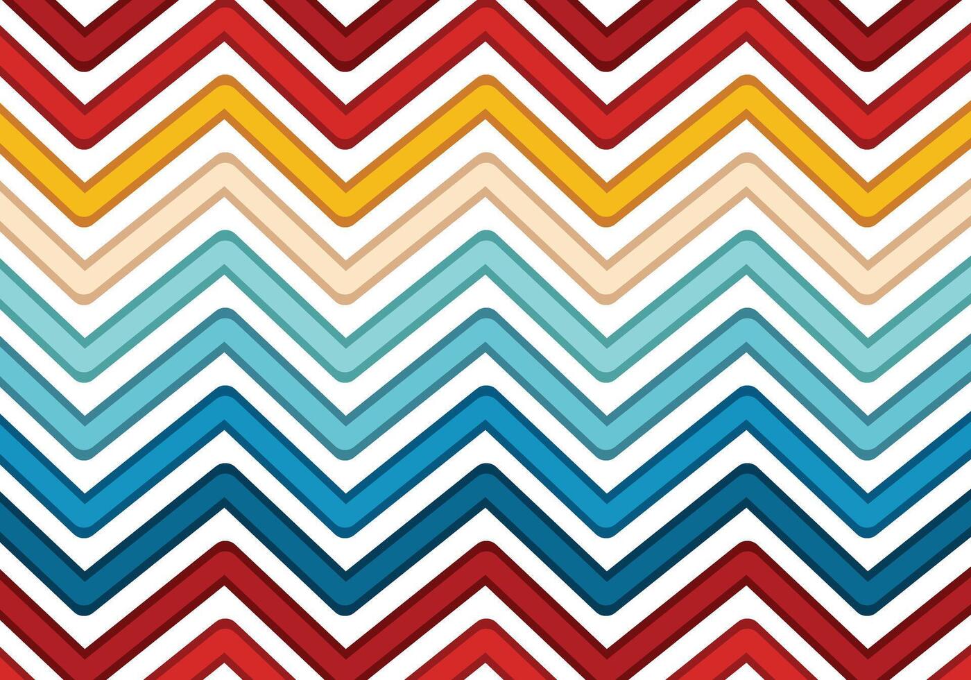 Chevron line geometric multi color illustration background. vector