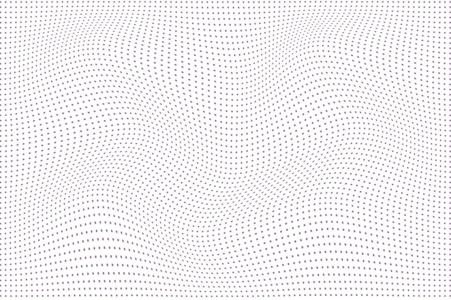 simple polka dot purple color wavy pattern a white background with a pattern of dots vector