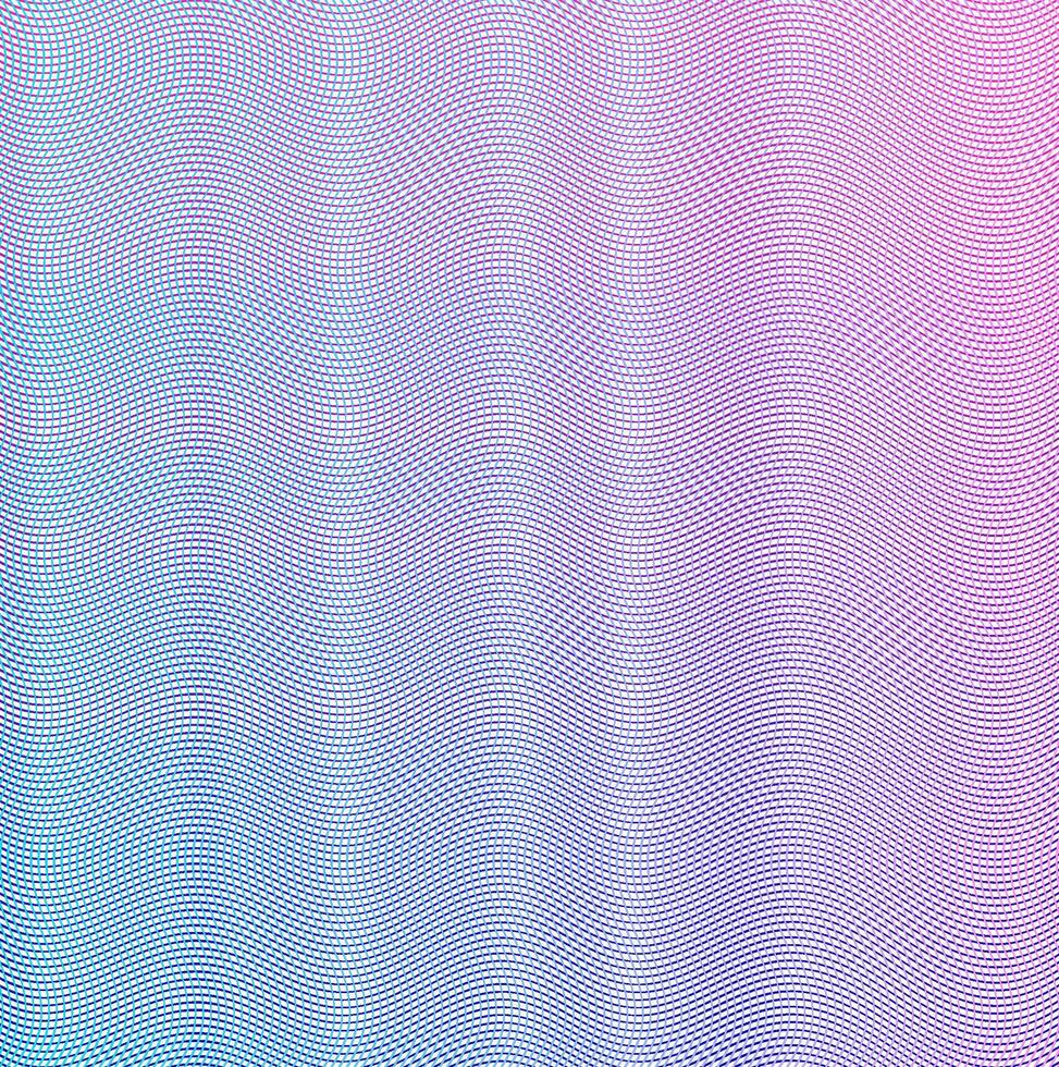 Abstract background in the form of pink and blue mesh fabric vector
