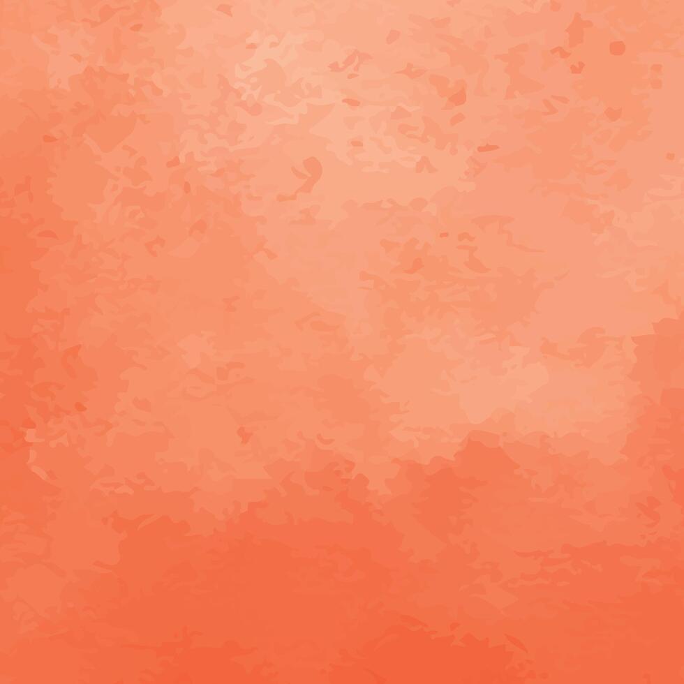 orange abstract watercolour background design vector