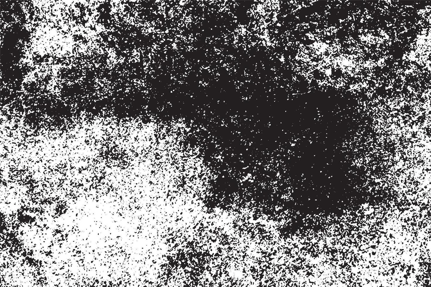 black grunge gritty monochrome rough weathered wall texture on white background, image for background texture vector