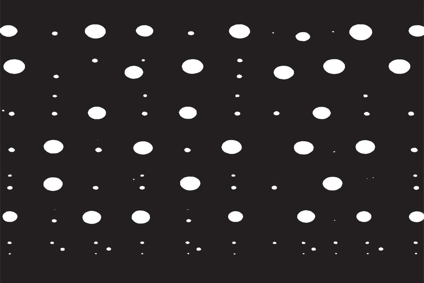 Linear Halftone Pattern with Circles and Speckles - Polka Dot Background vector
