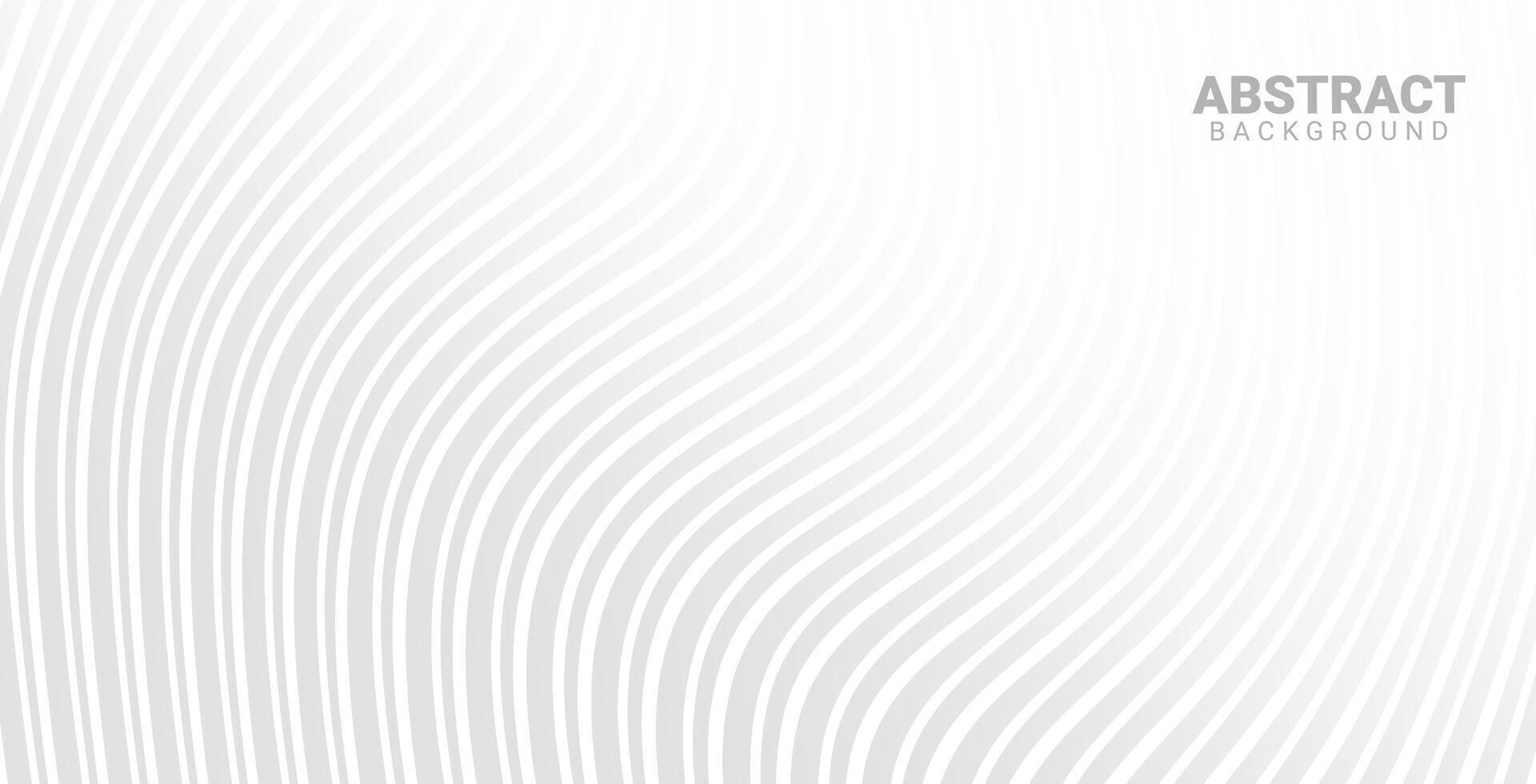grey wavy lines abstract background vector