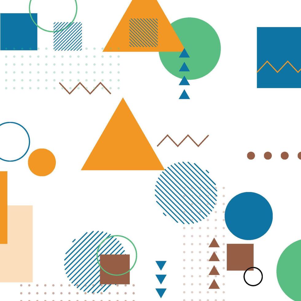 Flat geometric background. Abstract background. vector