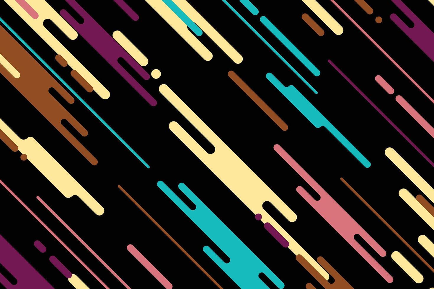 Flat rounded background. Abstract diagonal. vector