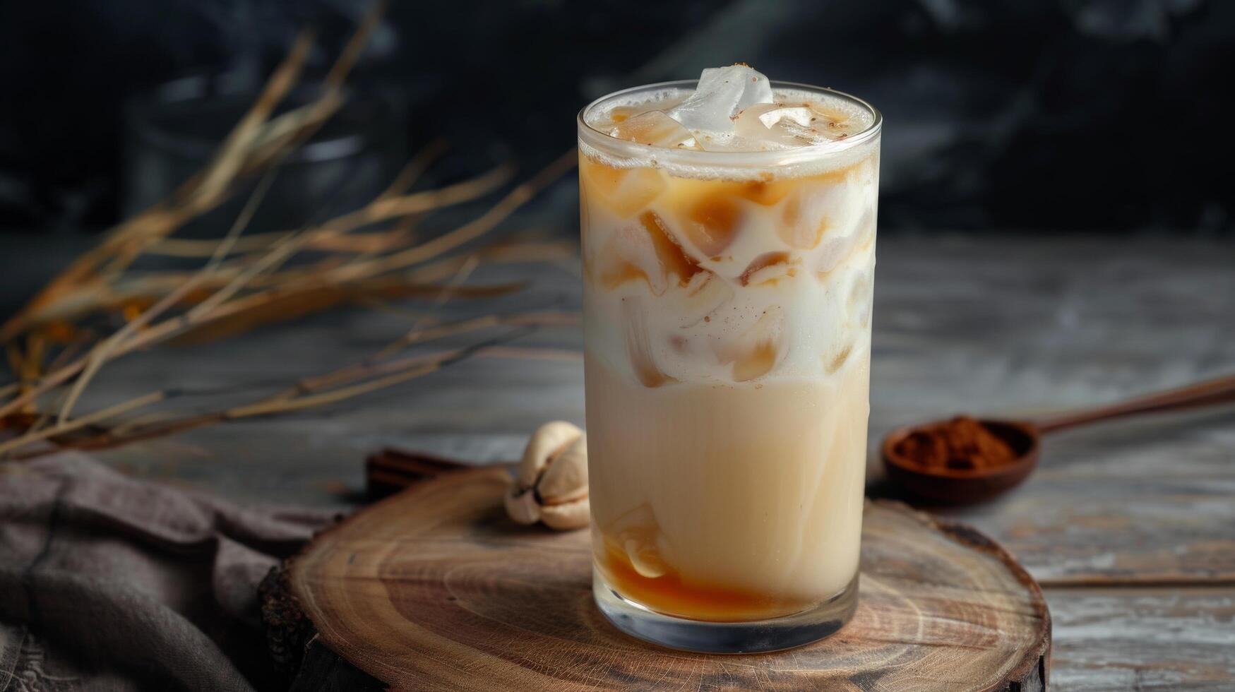 Iced Vanilla Chai Latte - Refreshing Summer Delight photo
