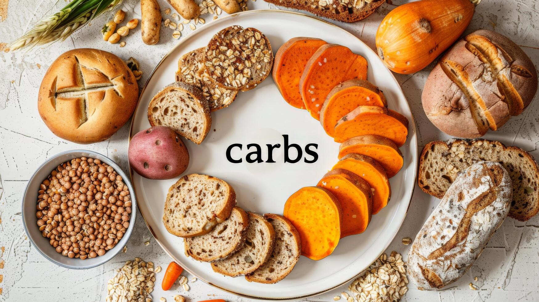 Vibrant High-Carb Plate photo