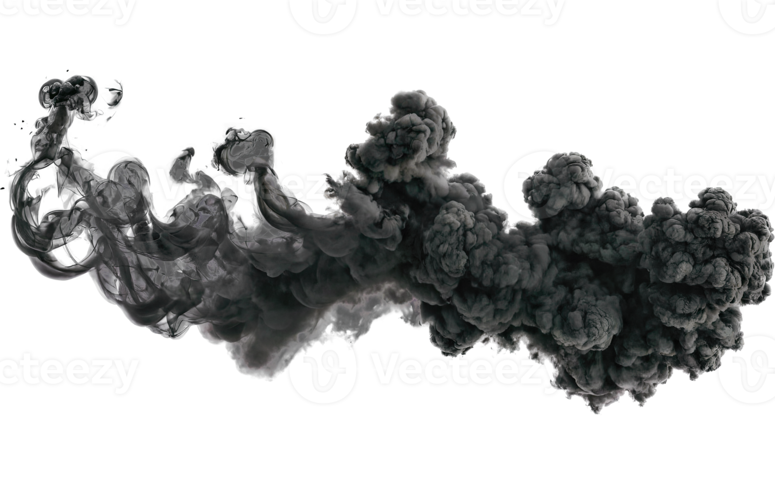 smoke on transparent background png