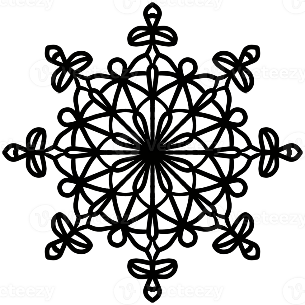 Simple linear art png