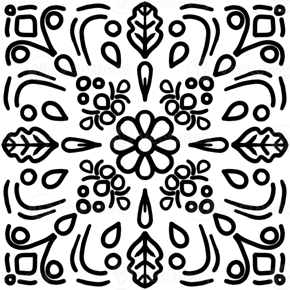Simple linear art png
