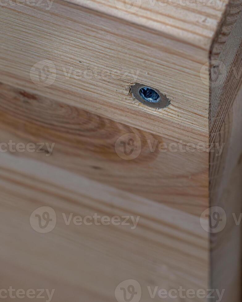 a twisted certificate in a board on the corner of the locker photo
