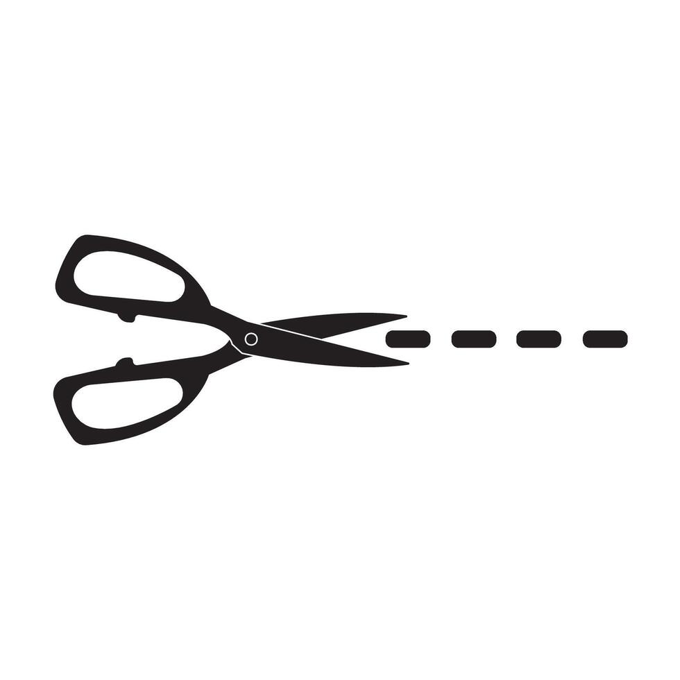 cutting scissors icon illustration design template vector