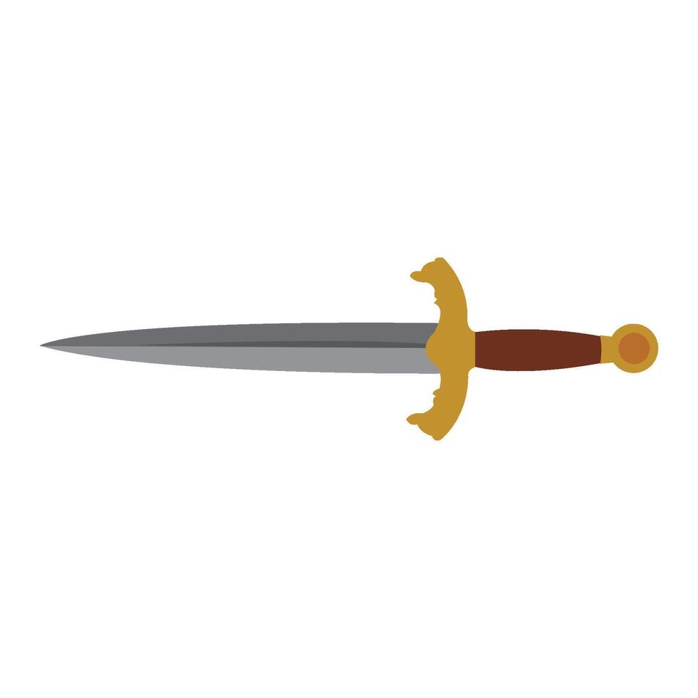 dagger icon illustration design template vector