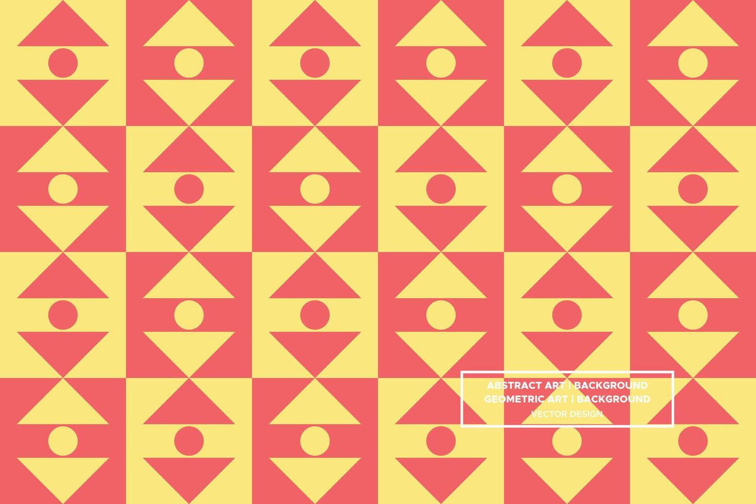 Geometric Pattern - Geometric Background - Abstract Background - Triangles - Orange - Use in Website Design, Packaging, Wall Art, Wallpaper, Poster, Banner, Profile, Brochure, Apparel, Textiles vector