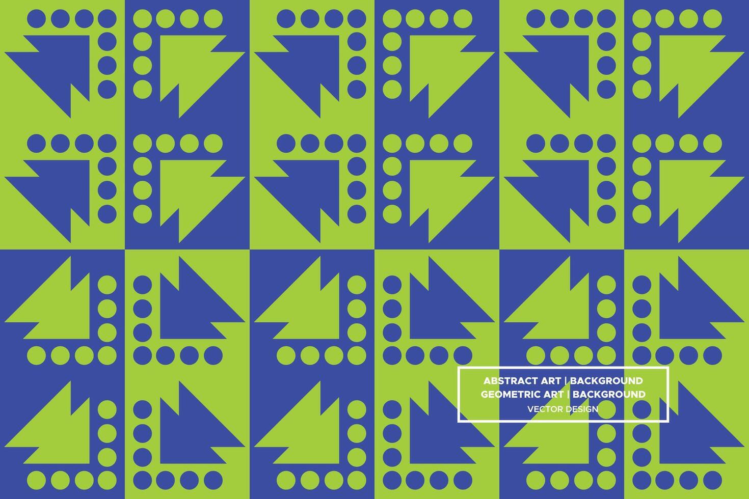 Geometric Pattern - Geometric Background - Abstract Background - Triangles - Green - Use in Website Design, Packaging, Wall Art, Wallpaper, Poster, Banner, Profile, Brochure, Apparel, Textiles vector