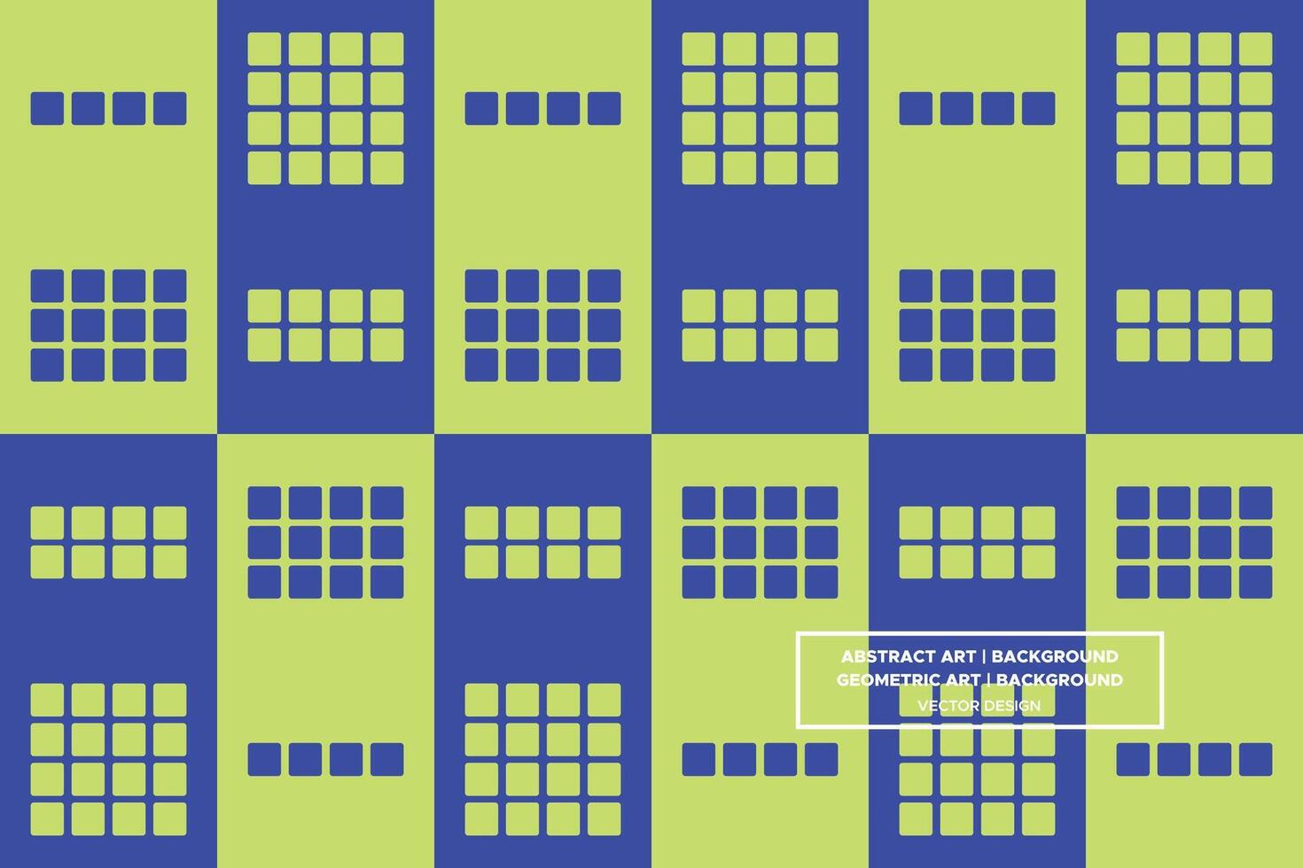 Geometric Pattern - Geometric Background - Abstract Background - Squares - Green - Use in Website Design, Packaging, Wall Art, Wallpaper, Poster, Banner, Profile, Brochure, Apparel, Textiles vector