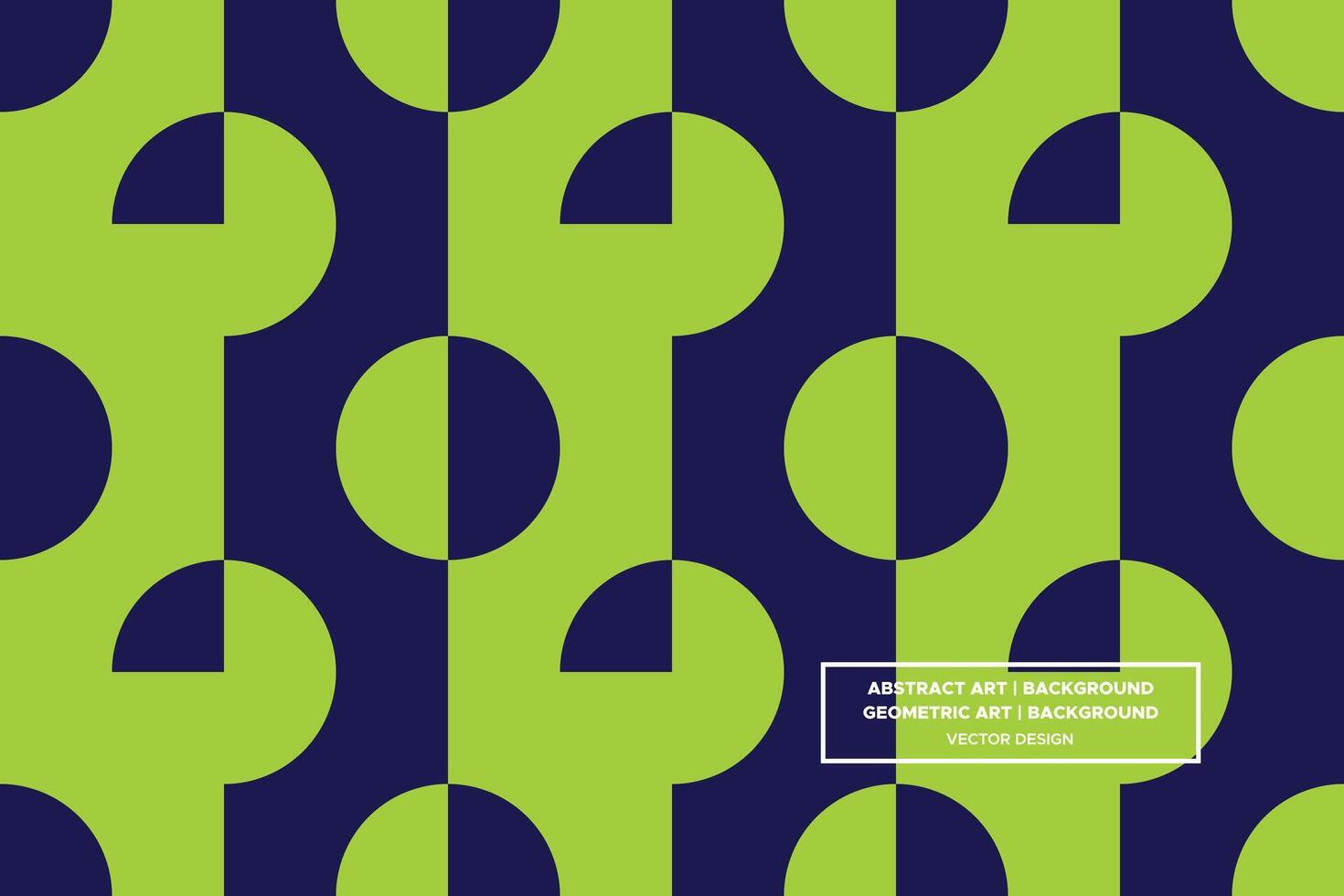 Geometric Pattern - Geometric Background - Abstract Background - Circles - Green - Use in Website Design, Packaging, Wall Art, Wallpaper, Poster, Banner, Profile, Brochure, Apparel, Textiles vector