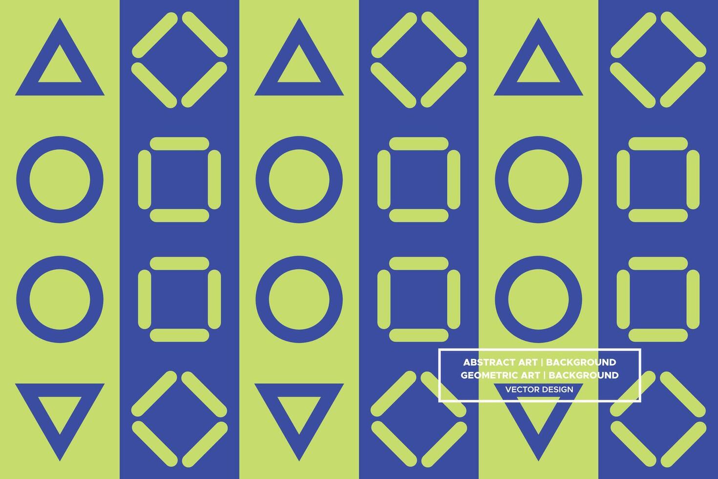 Geometric Pattern - Geometric Background - Abstract Background - Mixed Shapes - Green - Use in Website Design, Packaging, Wall Art, Wallpaper, Poster, Banner, Profile, Brochure, Apparel, Textiles vector