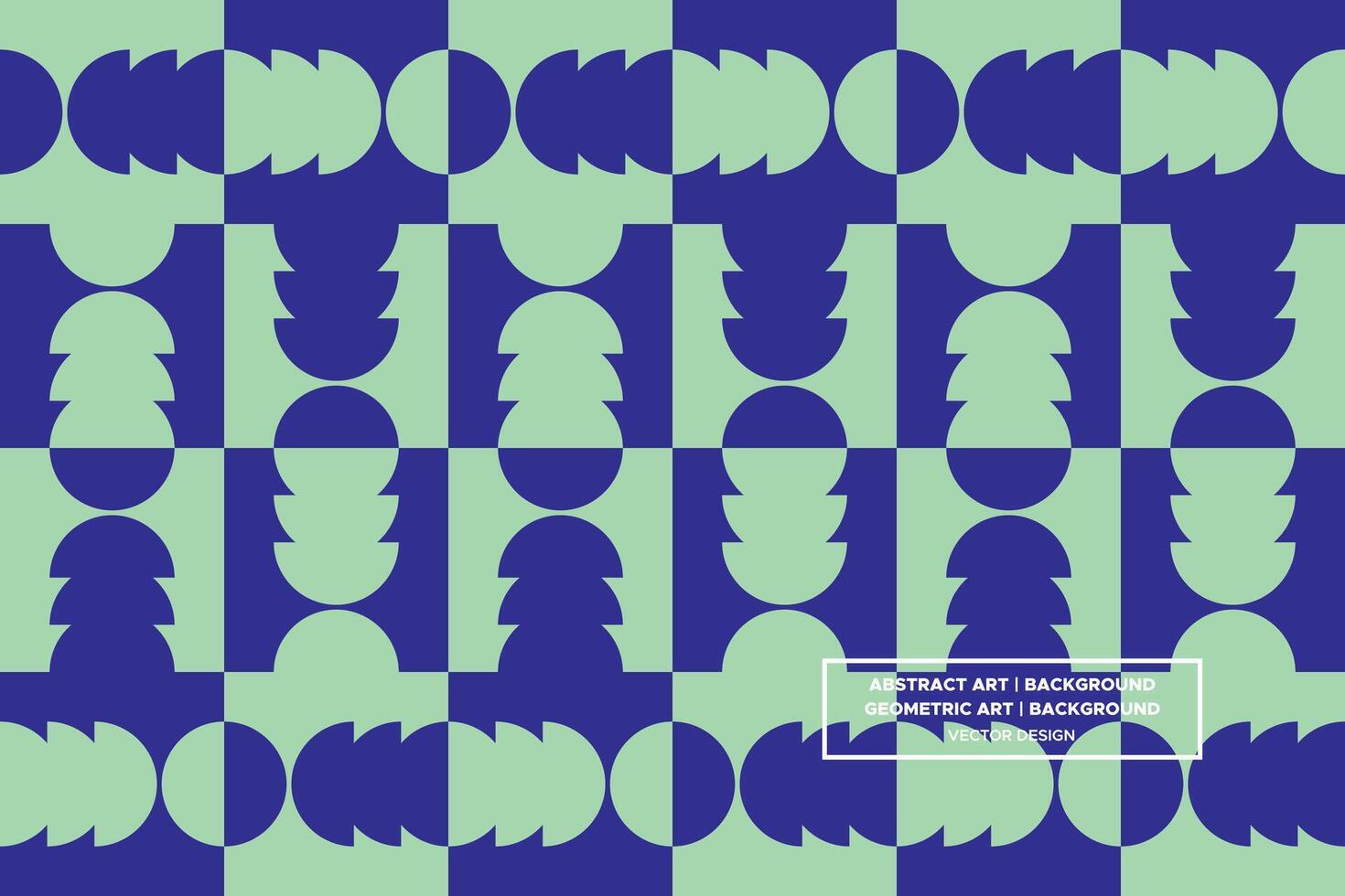 Geometric Pattern - Geometric Background - Abstract Background - Circles - Green - Use in Website Design, Packaging, Wall Art, Wallpaper, Poster, Banner, Profile, Brochure, Apparel, Textiles vector