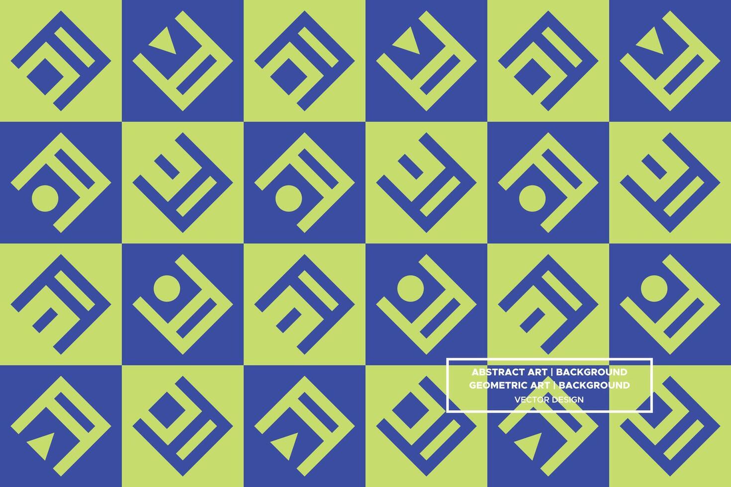 Abstract Background - Geometric Background - Geometric Pattern - Mixed Shapes - Green - Use in Website Design, Packaging, Wall Art, Wallpaper, Poster, Banner, Profile, Brochure, Apparel, Textiles vector