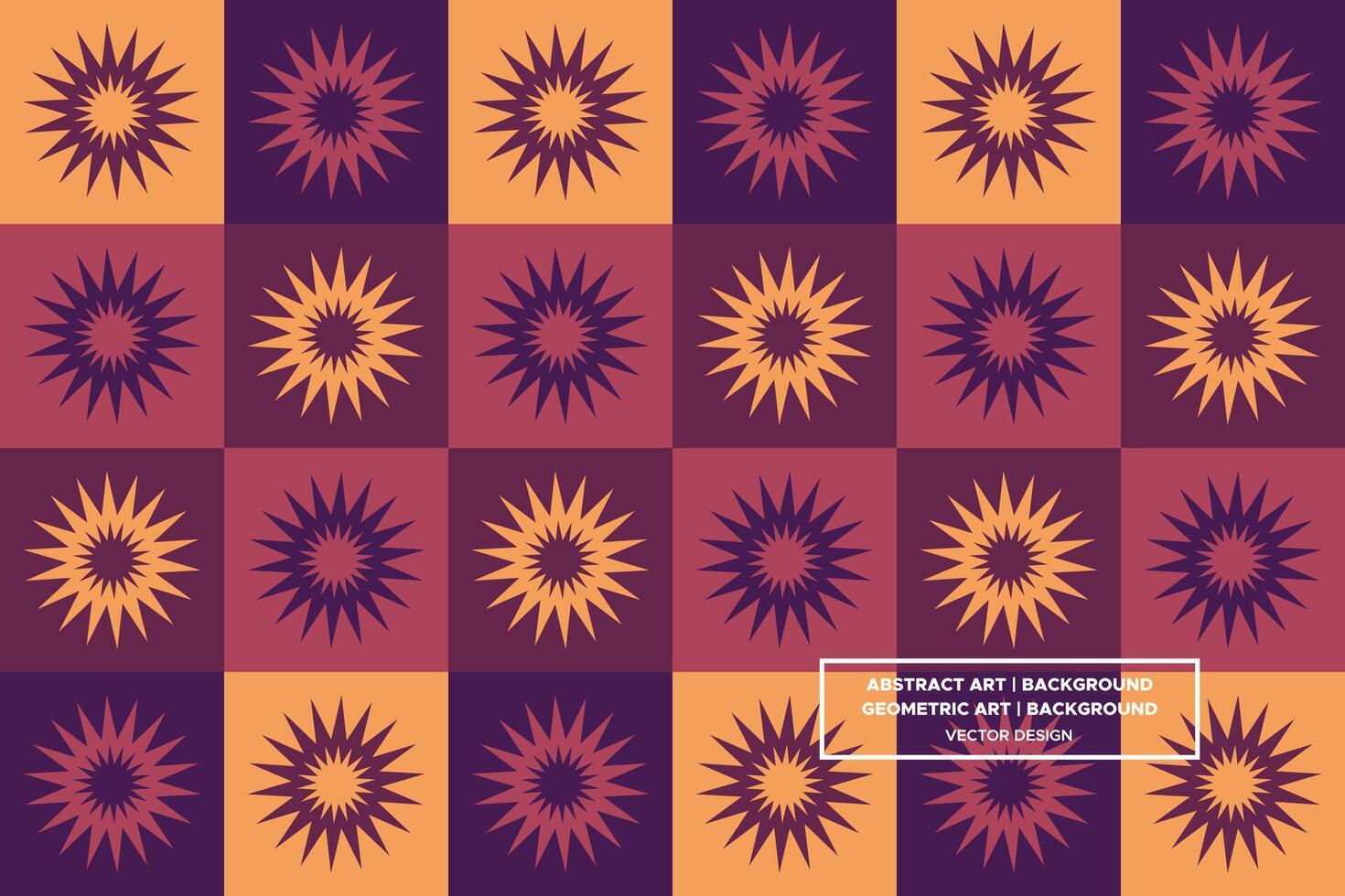Abstract Background - Geometric Background - Geometric Pattern - Stars - Brown - Use in Website Design, Packaging, Wall Art, Wallpaper, Poster, Banner, Profile, Brochure, Apparel, Textiles vector
