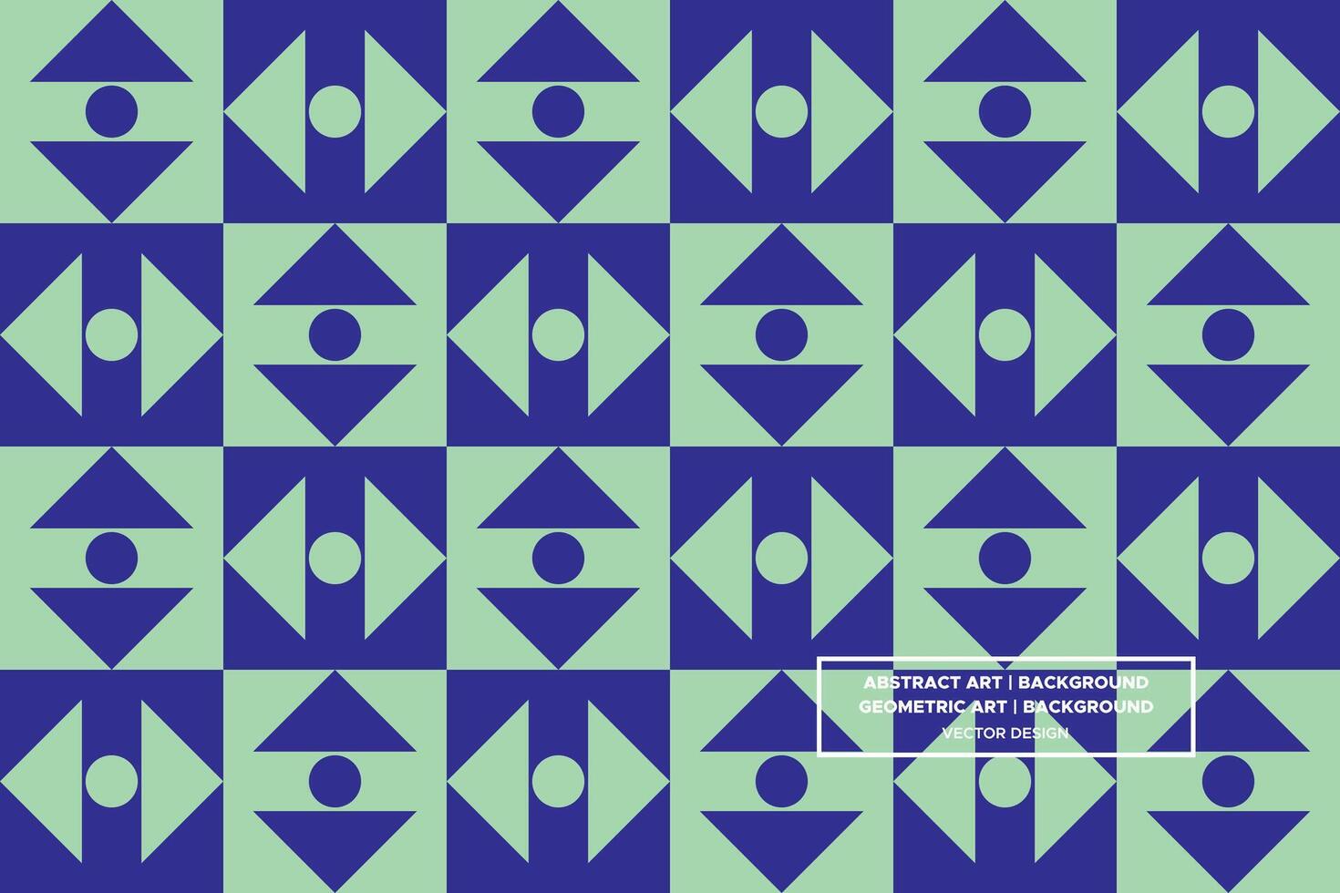 Geometric Pattern - Geometric Background - Abstract Background - Mixed Shapes - Green - Use in Website Design, Packaging, Wall Art, Wallpaper, Poster, Banner, Profile, Brochure, Apparel, Textiles vector