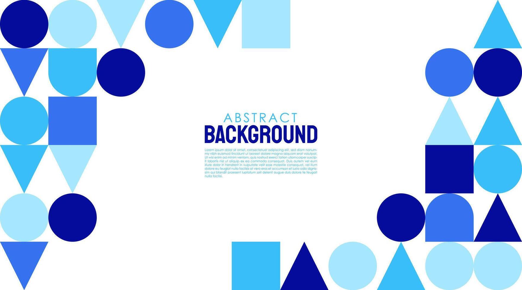 Geometric Abstract Background Pattern vector