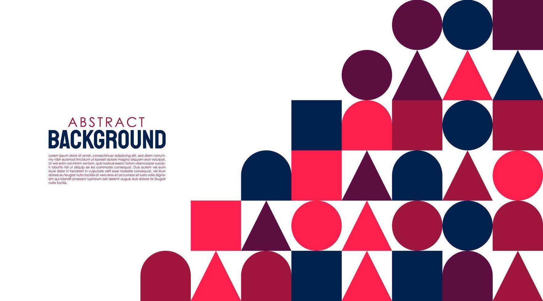 Geometric Abstract Background Pattern vector
