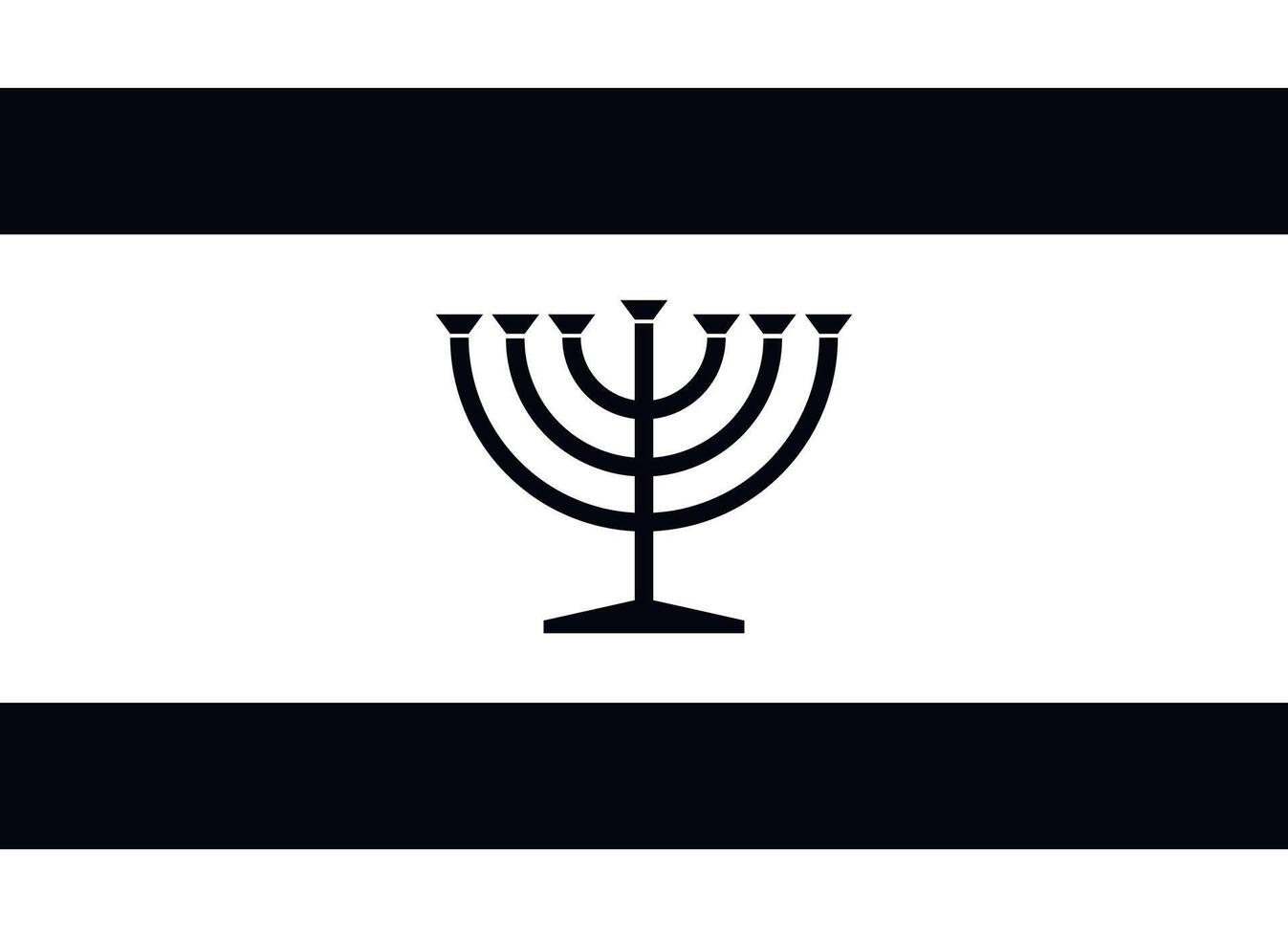 the Proposed Yiddish flag vector
