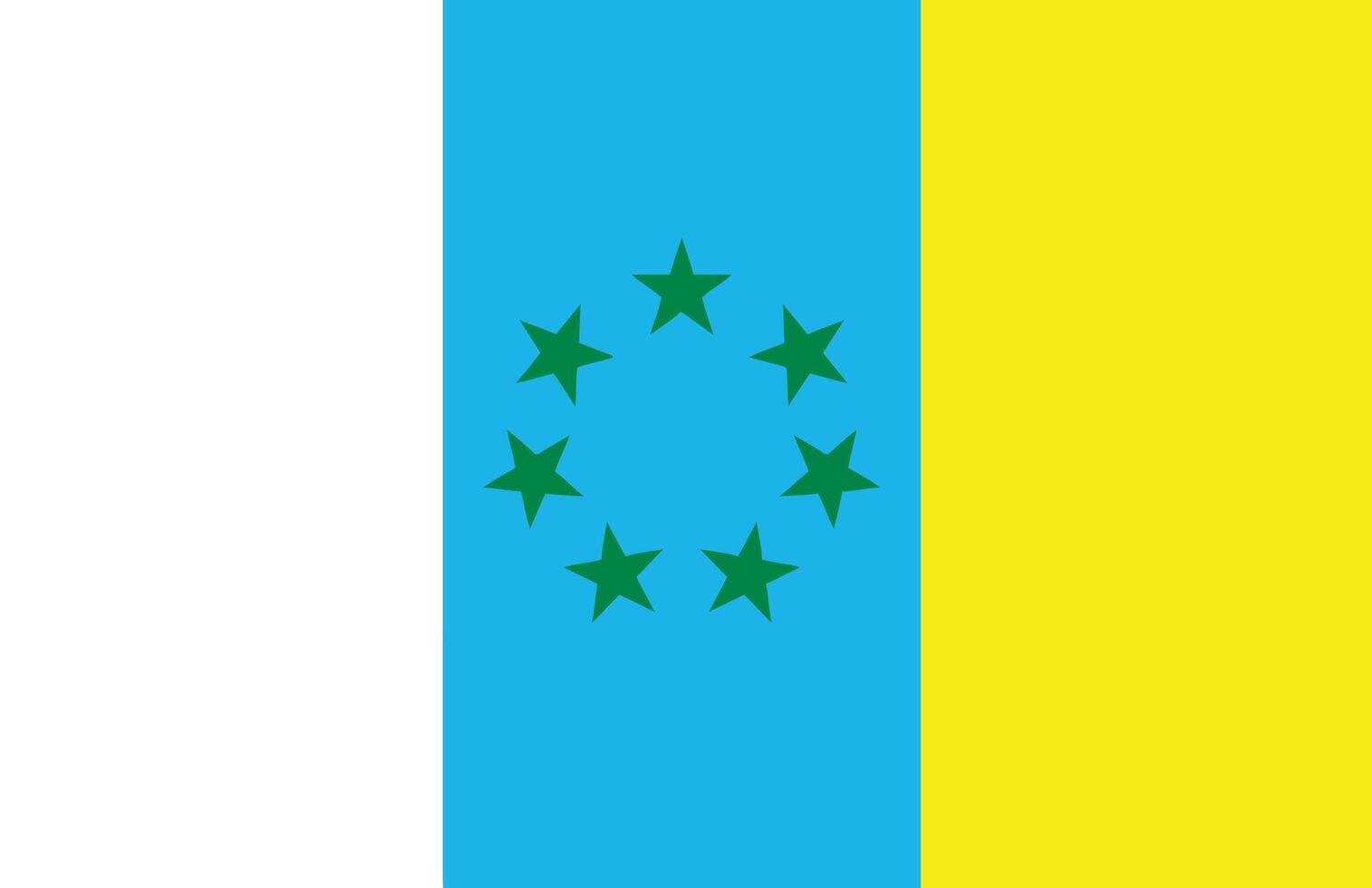 The of a flag Mpaiac vector