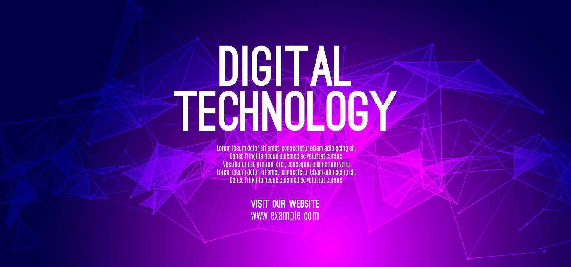 Abstract digital technology futuristic circuit blue purple background, Cyber science tech, Innovation communication future, Ai big data, internet network connection, Cloud hi-tech illustration vector
