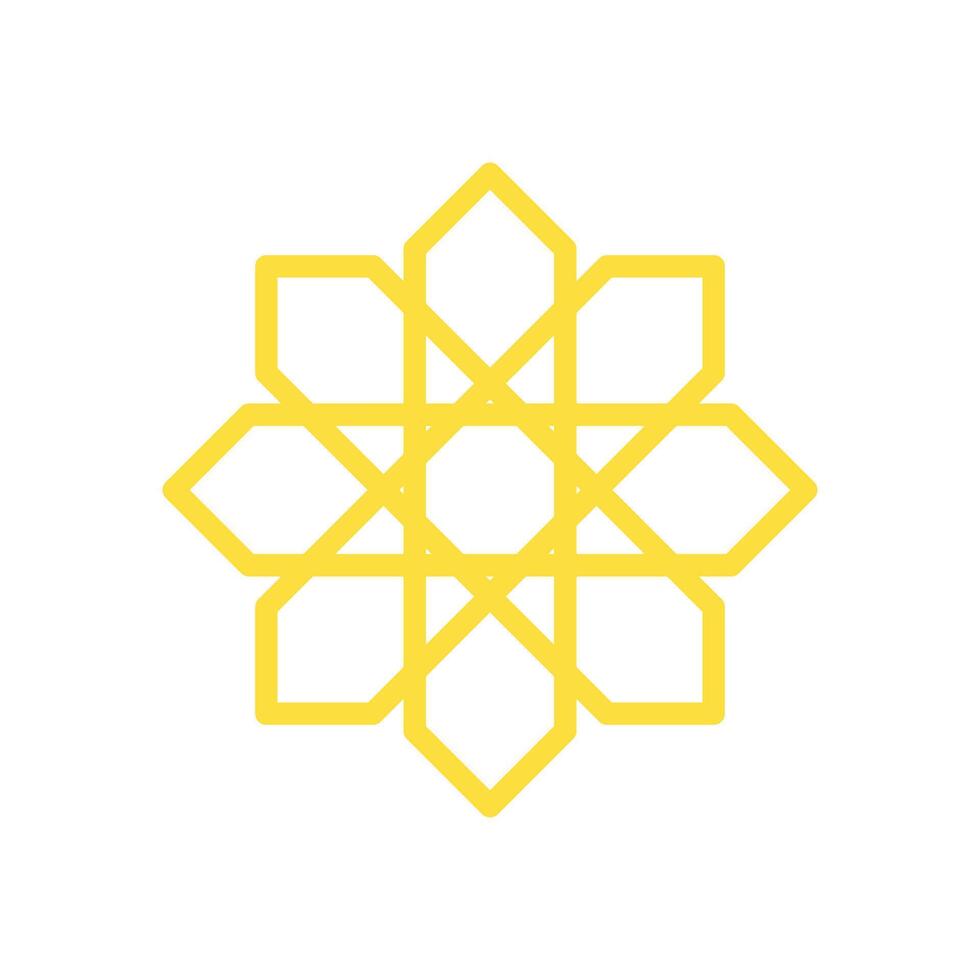 geometric mandalas design illustration eps10 graphic. The geometric ornament design is suitable for any design, especially religious ornaments and design elements for mosques etc vector