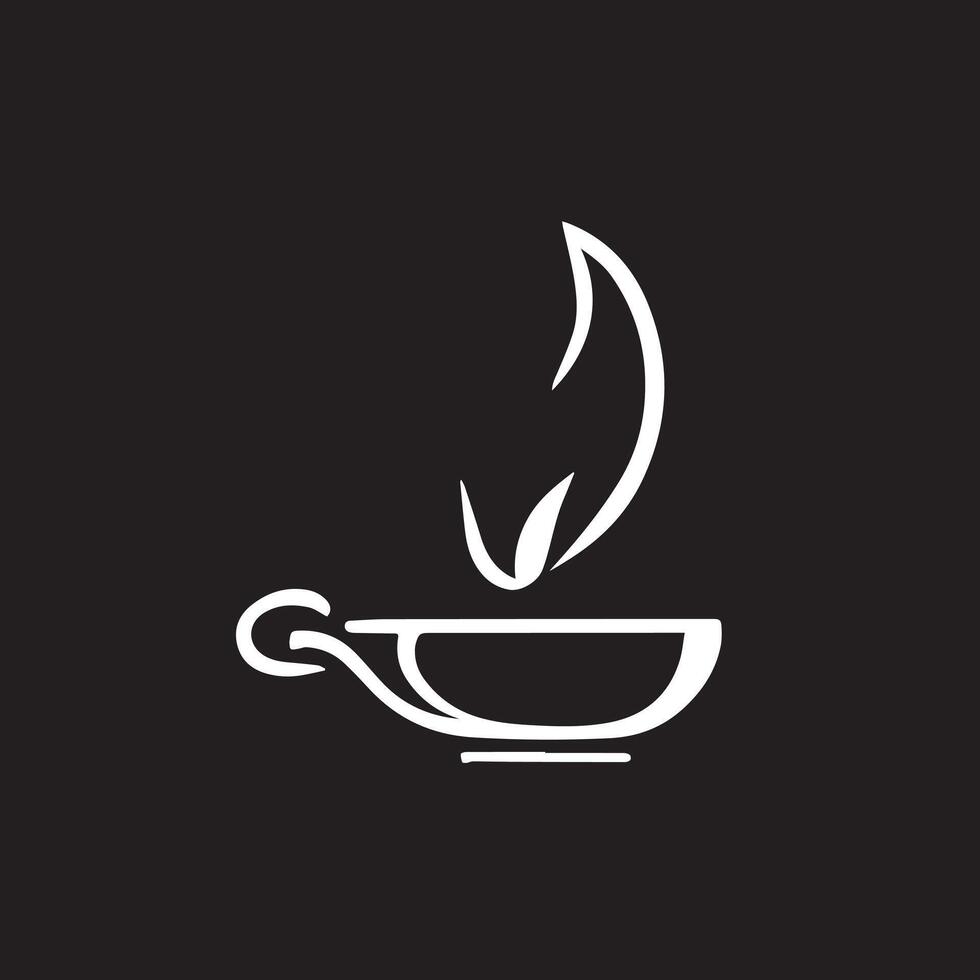 Herbal leaf logo design element icon designed in a unique style vector