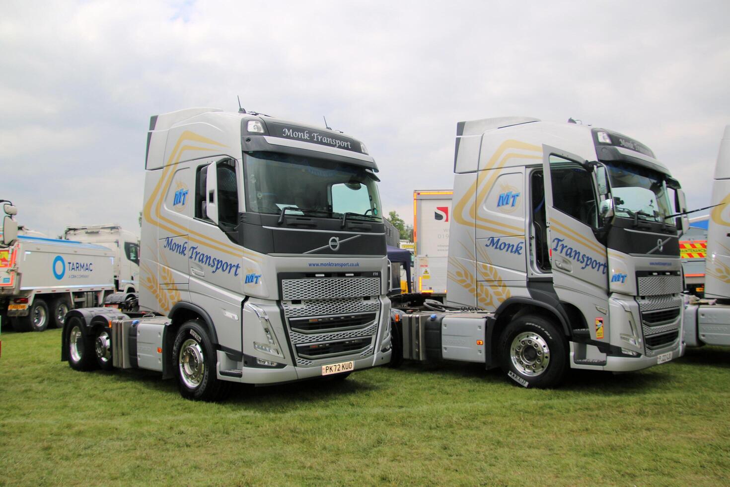 Whitchurch in Shropshire in the UK on 1 June 2024. A view of a Truck at a Truck show photo