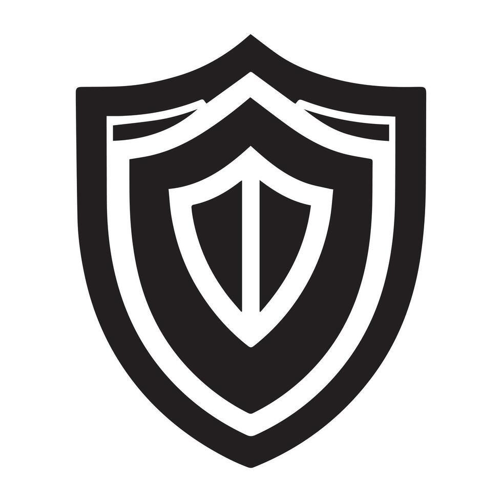 Strong Shield of Defense in Illustration vector