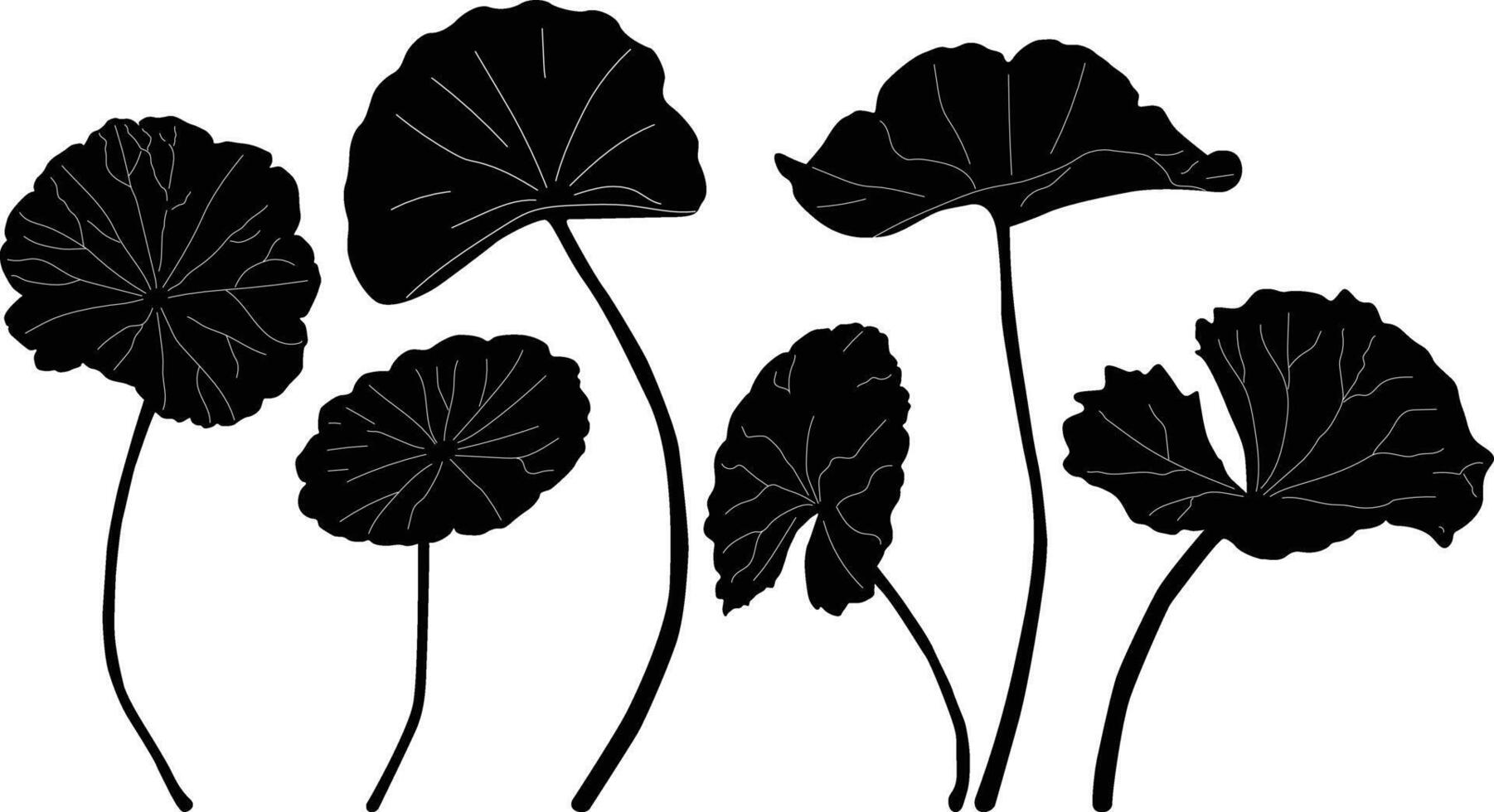 Cosmetic and medical plant vector