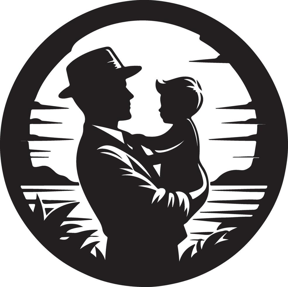 Father day father day gifts vector