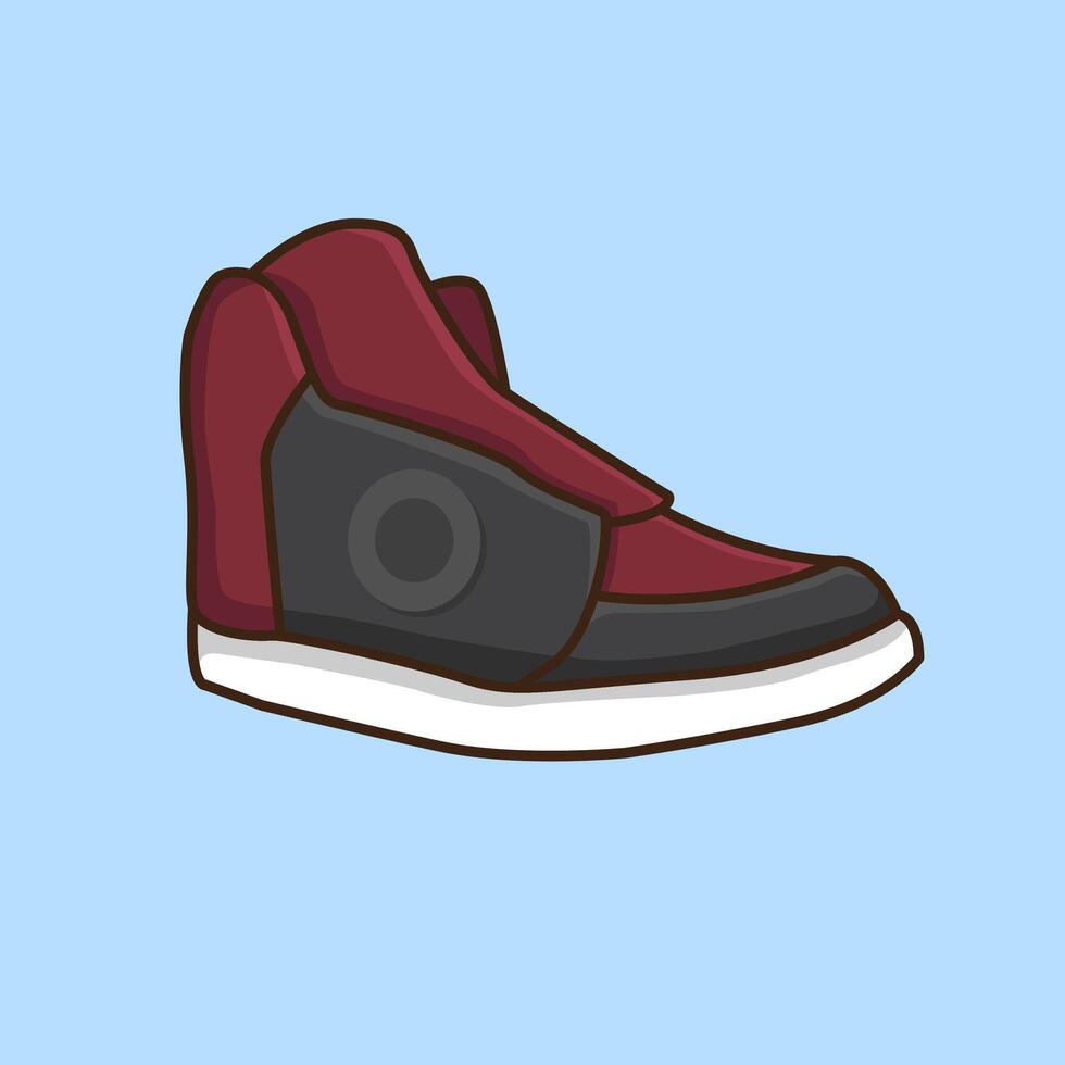 illustration Sneaker Shoes. design Sneaker. Sneaker Shoes Cartoon design illustration and icon for website, digital and print vector