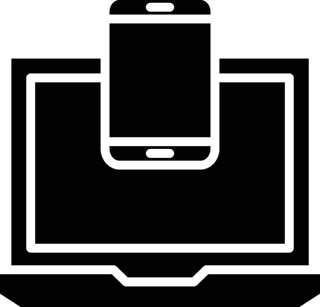 Responsive Glyph Icon Design vector
