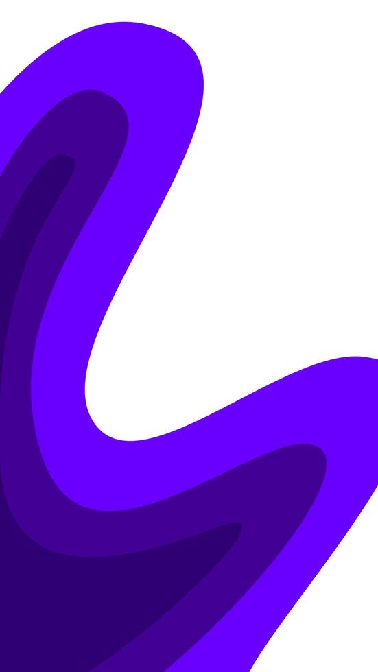 abstract wave purple background. Abstract purple color Background for phone. Abstract curvy purple background. abstract purple wallpaper. vector