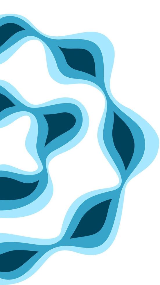 Abstract Blue Background. abstract blue wallpaper. Abstract curvy blue background. blue striped background. vector