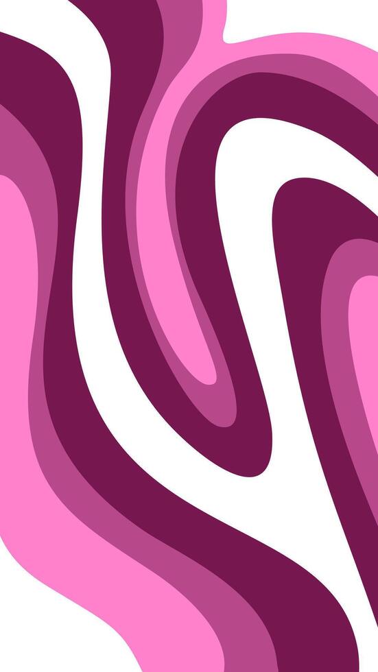 abstract wave purple background. Abstract purple color Background for phone. Abstract curvy purple background. abstract purple wallpaper. vector