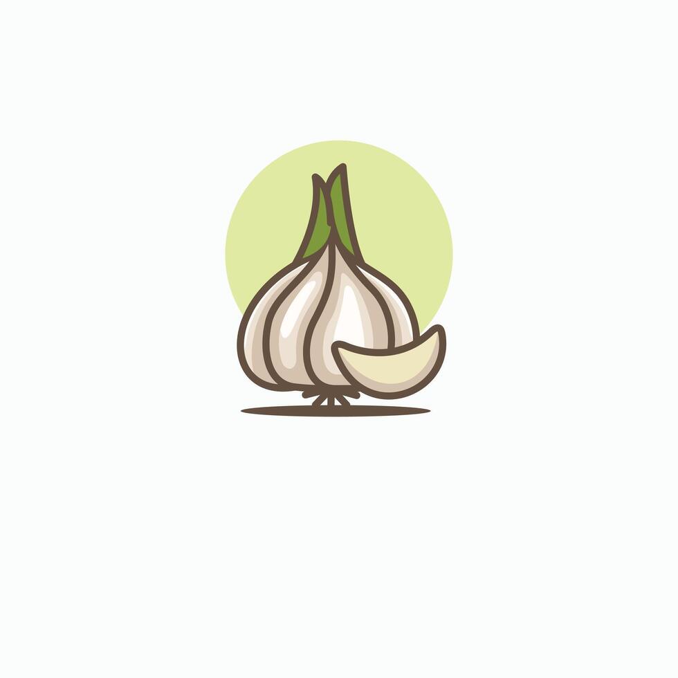 onion logo design vector