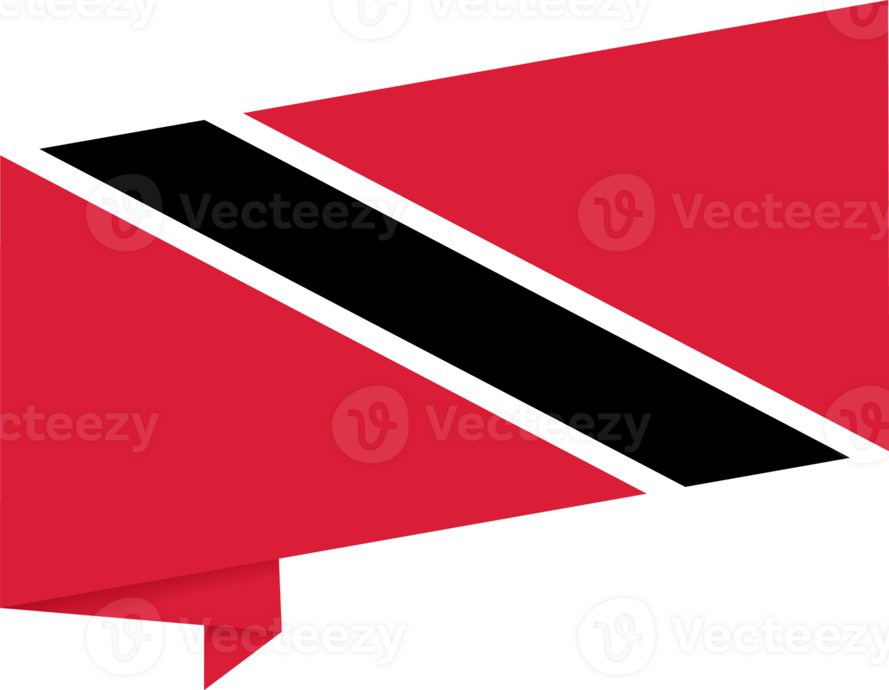 Trinidad and Tobago flag wave png