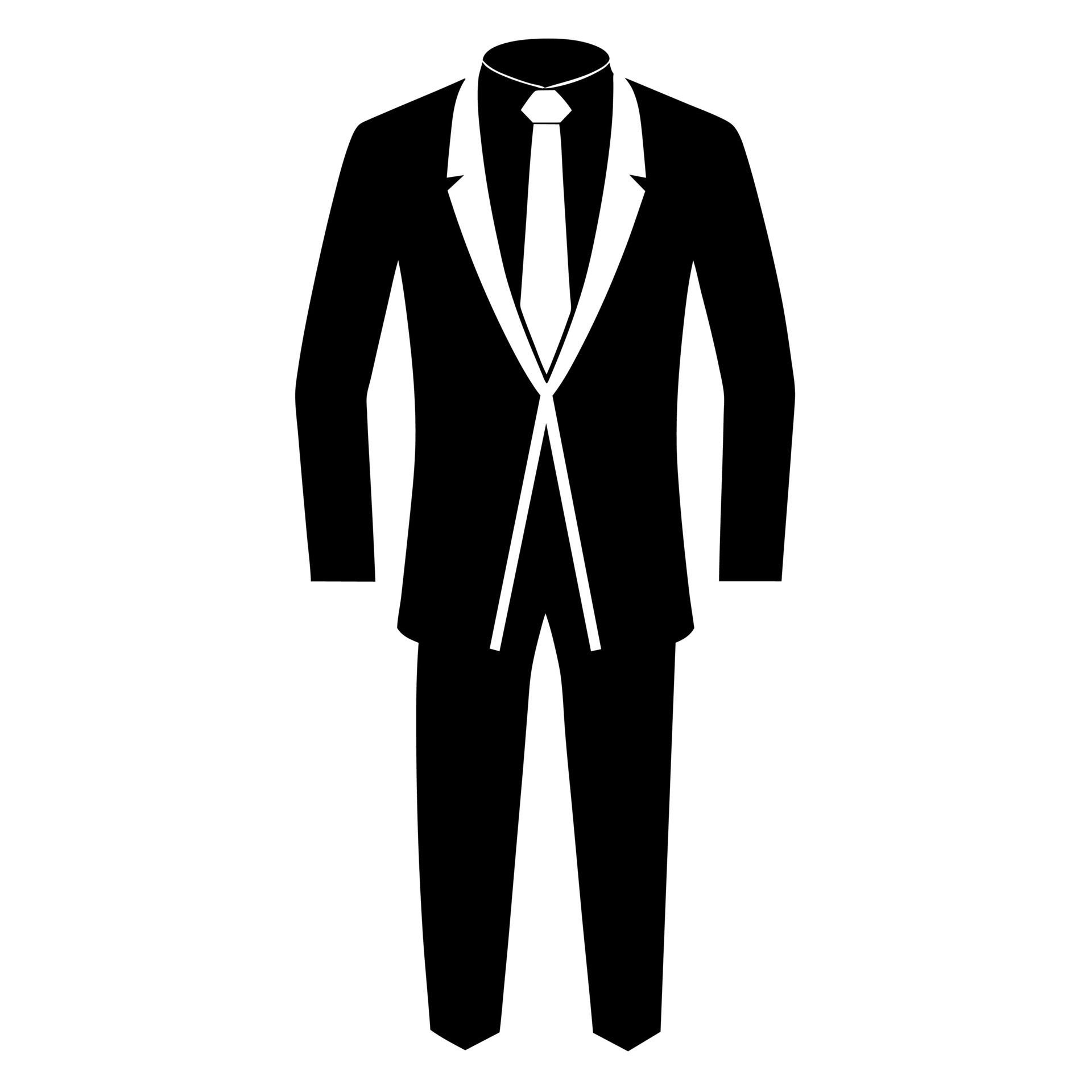 complete suit mockup black color illustration 46481851 Vector Art at