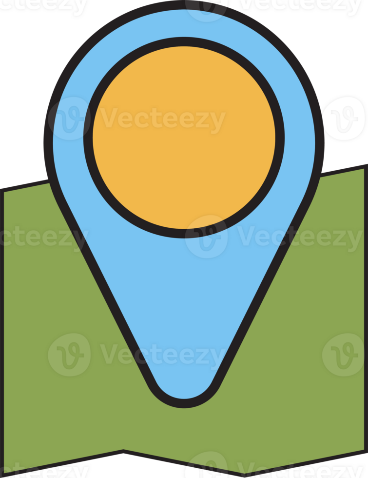 The camping equipment icon for travel concept image. png