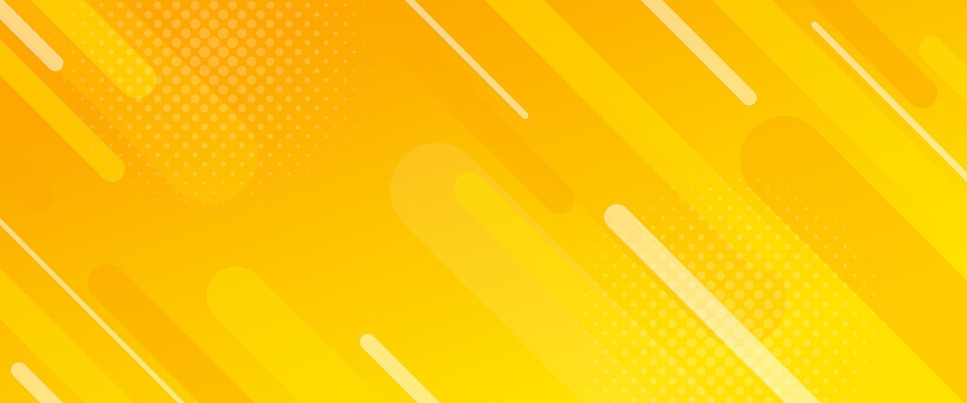 Bright orange-yellow gradient abstract dynamic background. Modern wallpapers. Suitable for templates, sale banners, events, ads, web and pages vector
