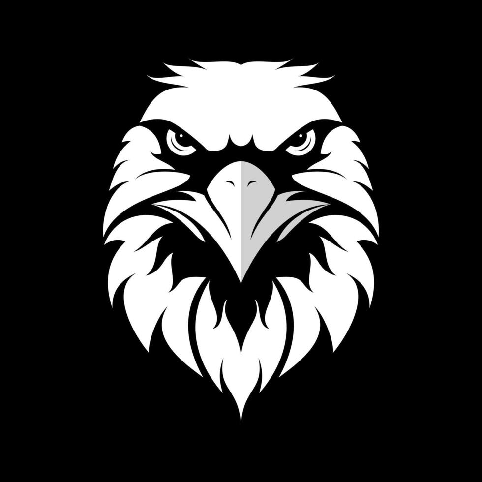 eagle head abstract logo vector