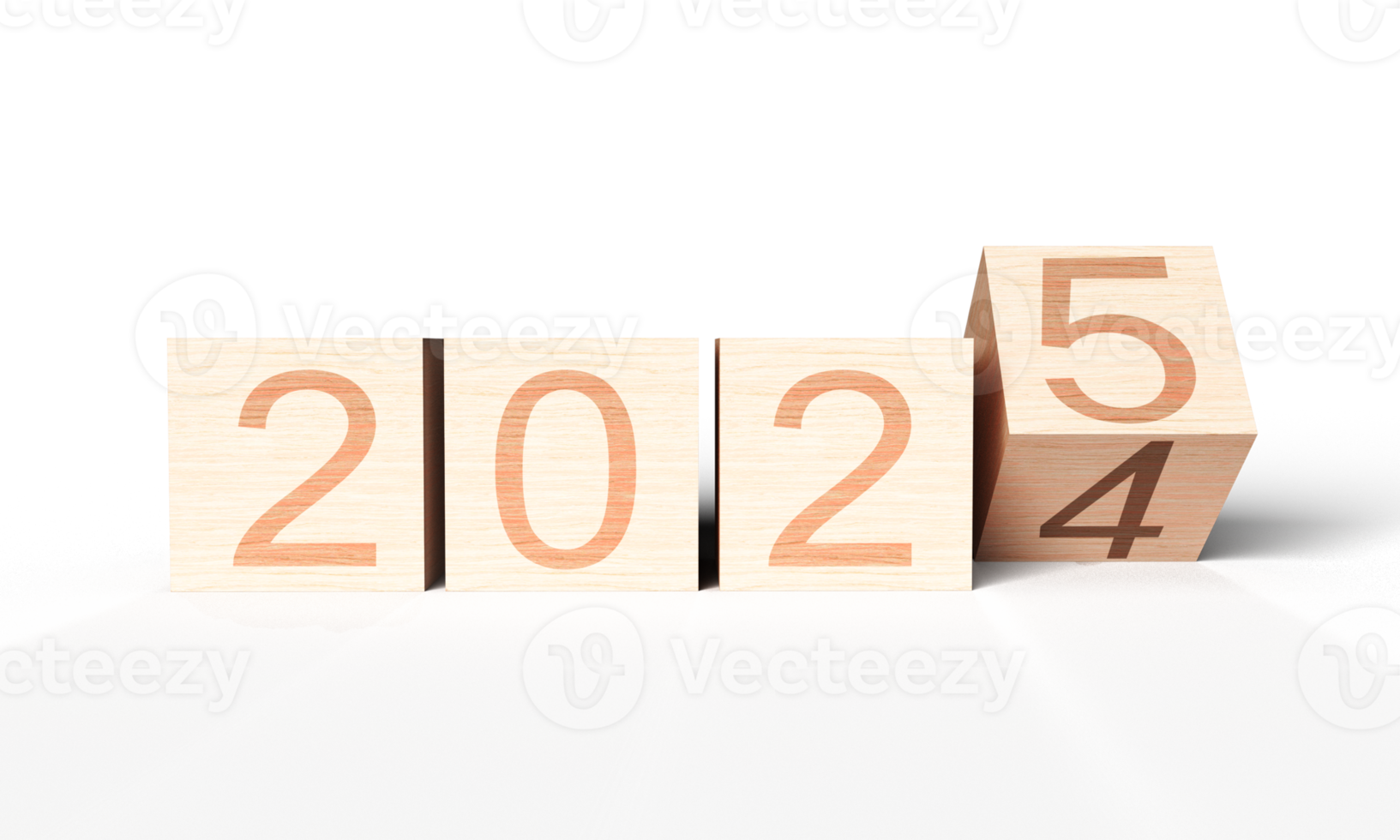 2024 2025 cube block wooden square change calendar business beginning start happy new year merry christmas december january month planner object schedule diary success diary holiday annual time future png